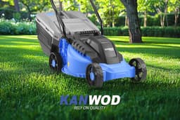 Elektrische grasmaaier 1200 W met 34 cm maaibreedte en 30 liter grasopvangmand — thumbnail 4