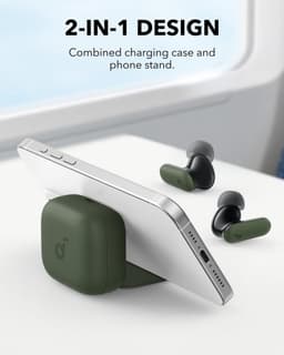 Anker soundcore P30i Draadloze Oordopjes - ANC - Bluetooth 5.4 - Oortjes - Groen — thumbnail 4