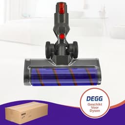 DEGG - Parketborstel + Stofzuiger Buis (rood) - Geschikt voor Dyson V10, V11, V15, V7 en V8 - Premium Kwaliteit — thumbnail 4