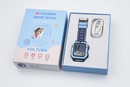 Voltura Smartwatch Kinderen - GPS Horloge Kind Met Simkaart - GPS Tracker - Kinder Smartwatch - Smartwatch Android - 4G - Videobellen - HD Camera - SOS-Knop - Whatsapp en SMS - Elke polsmaat - Nederlands - Incl. Simkaart - Blauw — thumbnail 3
