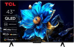 TCL 43P71K - 43 inch - 4K QLED - Dolby Atmos - 2025 - Smart TV — thumbnail 1