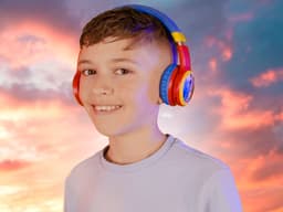 Superman - draadloze kinderkoptelefoon - met led lights - met microfoon - comfortabel — thumbnail 4