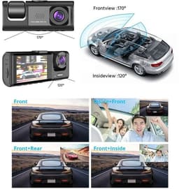 Dual Dashcam - Dashcam voor Auto - Dashcams - Zwart — thumbnail 5