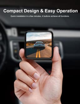 Dual Dashcam - Dashcam voor Auto - Dashcams - Zwart — thumbnail 5