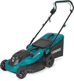 VONROC Grasmaaier - 1600W – 38 cm maaibreedte - Vijf instelbare maaihoogtes: 25/40/50/60/70 mm - Incl. 42L Opvangbak — thumbnail 1
