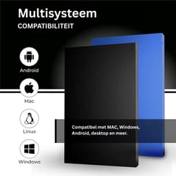 CRLYN® Harde Schijf Extern - Draagbare - 1TB Opslag - Blauw — thumbnail 4