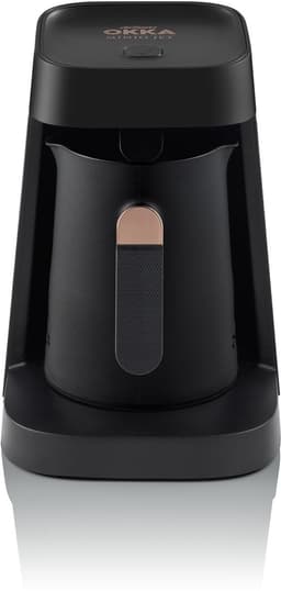 Arzum OKKA Minio Jet Turks Koffiezetapparaat OK0017-0400 | Zwart/Koper - Dubbelzijdige koffiepot - 1-5 kopjes - 480W — thumbnail 1