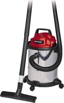 Natte en Droge Zuiger 1250 W - 15 L Roestvrijstalen Tank, Inclusief 36 mm Slangsysteem en Toebehoren — thumbnail 4