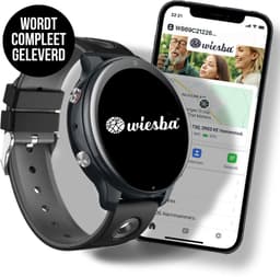 Wiesba WB56 - GPS horloge kind | 4G kinder smartwatch | Wiesba WB56 | Kinderhorloge met GPS | SOS horloge kind | Videobellen horloge kind | GPS tracker horloge kinderen | Smartwatch kinderen waterproof | Kinderhorloge schoolmodus — thumbnail 3