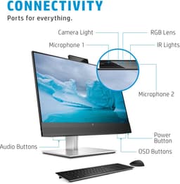 HP E24mv G4 - Full HD Webcam Monitor - 24 inch — thumbnail 4