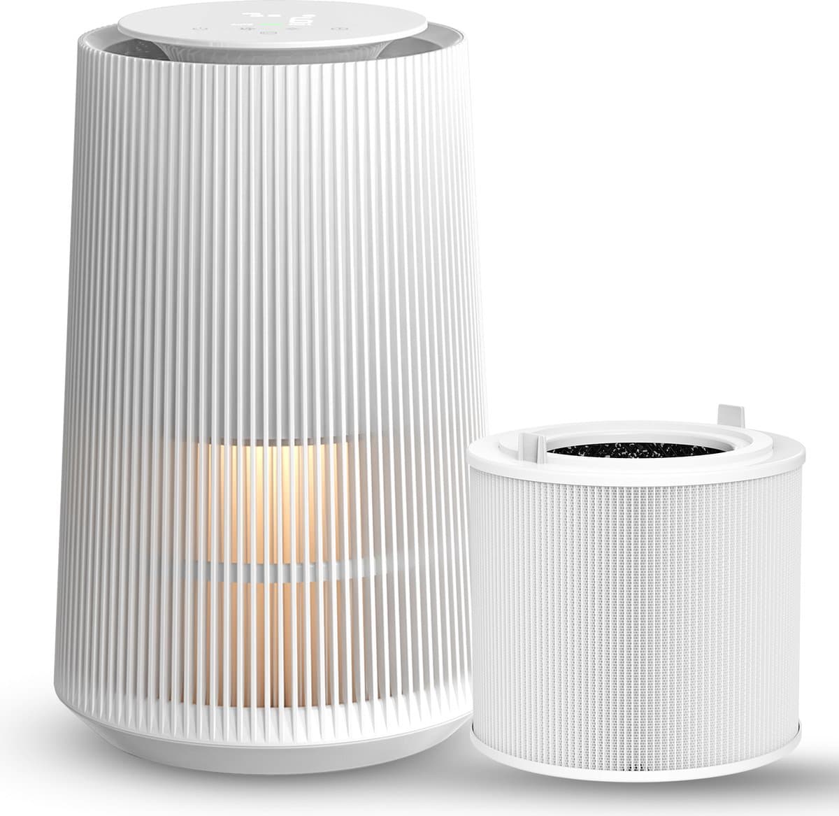 MiRi EasyBreath + 1 Extra Filter – Luchtreiniger – 250 m³/h – HEPA 13 filter – Ruimtes tot 50m² – Air Purifier – Koolstoffilter – Ionisator – UV-C – Luchtkwaliteit Indicator – WiFi en App — afbeelding 1