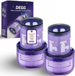 DEGG® - Hepa Filter Geschikt voor Dyson V12 Detect Slim - Wasbaar - Vervangt Dyson Filter V12 - Filter Steelstofzuiger - Onderdelen - Duurzaam - Premium Kwaliteit - 2 STUK(S) - CONTROLEER UW MODEL ! — thumbnail 1