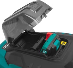VONROC Accu Grasmaaier 20V – 32 cm maaibreedte - Borstelloze motor - Drie instelbare maai-hoogtes: 30/50/70 mm - Incl. 30L Opvangbak - Incl. 2x 2.0Ah Accu en snellader — thumbnail 2