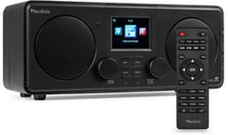 Internetradio - Audizio Foza digitale radio met Bluetooth - DAB radio en FM radio in één - Zwart — thumbnail 1