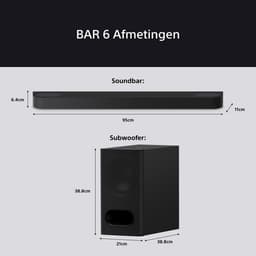 Sony Bravia Theatre Bar 6 |  | 4548736165328 — thumbnail 5