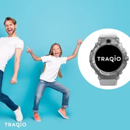 Traqio TRQ03 - GPS horloge kind - smartwatch kinderen - kinderhorloge bellen - gps tracker kinderhorloge - kinderhorloge met gps - kinderhorloge — thumbnail 3