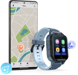 Maxlife Blauw GPS Wifi 4G Kinder Smartwatch — thumbnail 2