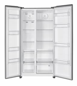 Heinner HSBS-HM532NFGWHE++ Amerikaanse Side-by-Side Koelkast – 532 L – No Frost – Smart Eco Functie – Snel Koelen – Deur-alarm – Wit Glas – 5 Jaar Garantie — thumbnail 3