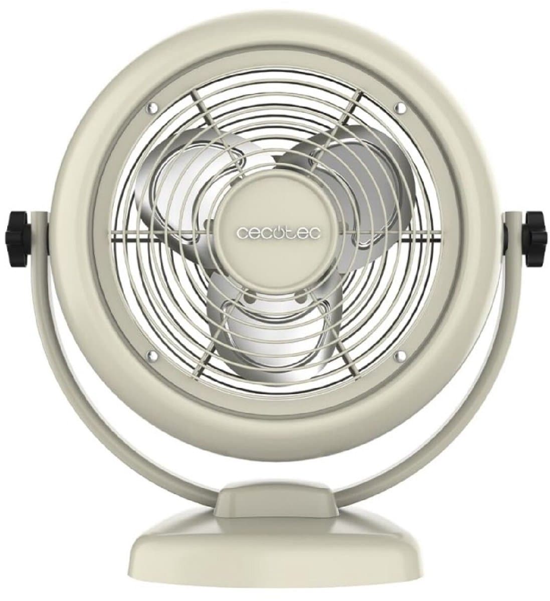 Tafelventilator Cecotec EnergySilence 800 RetroDesk Beige 20 W — afbeelding 1