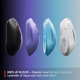SteelSeries Rival 3 Wireless Gen 2 Draadloze Gamingmuis - Lavender - 2.4Ghz & Bluetooth - 18.000 DPI - 200 uur accu — thumbnail 2