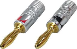 Nakamichi Banaanstekker 8 stuks - Hoge kwaliteit banaanstekkers / luidspreker stekker 4 mm - 24k verguld — thumbnail 5