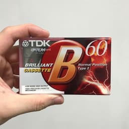 TDK B-60 Cassettetape Normal Type I EAN 4902030026257 — thumbnail 4