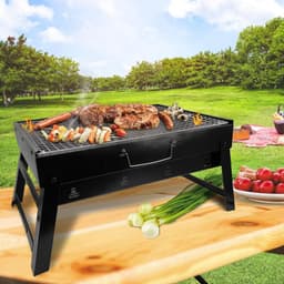 Draagbare opvouwbare grill met rooster en rooster Maestro MR-1010 — thumbnail 2