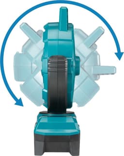 Makita CF001GZ Accu-ventilator 40V max. 8,2 m³/min 3,16 m/s 3-standen Solo — thumbnail 5
