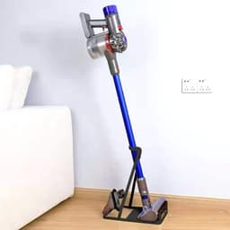 TDR - Geschikt voor Dyson V6/V7/V8/V10 /V11/V12/V15 stofzuiger opbergrek punch-free stofzuigerbeugel stofzuigerhanger - zwart — thumbnail 2