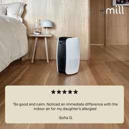 Mill Silent Pro Compact – Luchtreiniger – HEPA 13 – voor ruimtes tot 55 m² – WiFi – slechts 18,5 dB – 5 jaar garantie - Wit — thumbnail 5