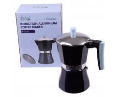 Merkloze Aluminium Koffiezetter voor 6 Kopjes (300 ml) - Geschikt voor Inductie