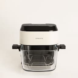 CREATE - Glazen heteluchtfriteuse van 6 L met vernevelingsfunctie - Gebroken wit - AIR FRYER STUDIO CRYSTAL LARGE — thumbnail 3