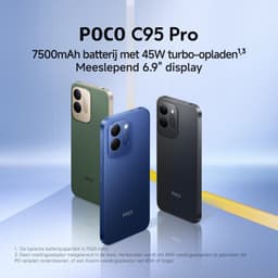 Xiaomi POCO C95 Pro - 6GB RAM - 128GB - Green - 7500mAh batterij met 45W turbo-opladen - Aangedreven door 45W turbo-opladen - Meeslepend 6.9" display — thumbnail 5