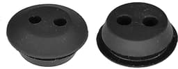 2 x brandstoftank rubberen tubes gassnijder benzine tanktuit universele brandstofleiding buisafdichting bosmaaier trimmer grasmaaier, Ø 20 mm 2 gaten — thumbnail 1