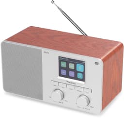 Audizio Rosta DAB radio - Digitale radio met Bluetooth - 40W - Zilver — thumbnail 5