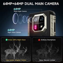 Ulefone Armor 22 Pro 16+256 GB, Helio G200, eSIM, 64 MP + 64 MP, 120 Hz, 6600 mAh — thumbnail 3