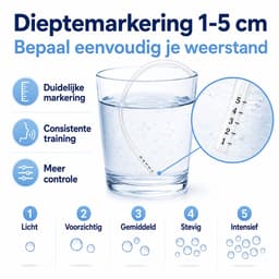 Twenty4seven® Zangslang Siliconen 35cm - Zang Rietje voor Stemtraining - Lax Vox Slang Alternatief - Bubbelen Stemmethode voor Zangers & Logopedie - Inclusief Handleiding — thumbnail 4