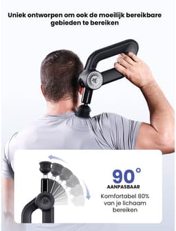 Professioneel Massagepistool met OLED Scherm — thumbnail 3