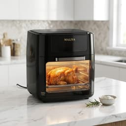 Maliya Premium Air Fryer– XXL Heteluchtfriteuse met Ovenfunctie – 12,5 Liter – 1800W – Digitaal Touchscreen — thumbnail 1