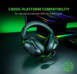 Razer BlackShark V2 X Gaming Headset – 7.1 Surround Sound – 50mm Drivers – Memory Foam – PC, PS5, PS4 & Nintendo Switch – Zwart — thumbnail 2