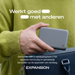 Seagate Expansion Portable - Externe harde schijf - USB-C - HDD - 2TB - Zwart — thumbnail 3