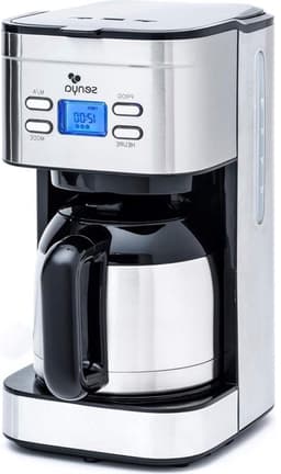 Elektrisch koffiezetapparaat met timer en thermoskan - aromakeuze - functie om koffie warm te houden - 12 l - 800 W — thumbnail 1