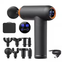 Massagepistool - Massage Gun - Spiermassageapparaat - 99 Intensiteitsniveaus - Elektrisch en Draagbaar - 24 x 21 cm — thumbnail 1