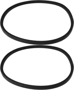Grasmaaieriemen - Aandrijfriemen voor grasmaaiers - Voor gazonmaaien - Set van 2 stuks - 667x10x6mm - Zwart — thumbnail 1
