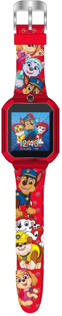 Accutime Kinderhorloge Paw Patrol Chase - Smartwatch Kind - Kinderhorloge met Spelletjes - Smartwatch Kinderen - Selfie Camera - Rood — thumbnail 2