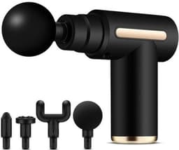 Massagepistool - Spierstimulator - Spierherstel - 6 Snelheden - 06 kg - Zwart — thumbnail 1