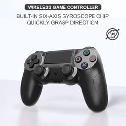 PS4 Draadloze Controller V2 - Geschikt voor PS4 - Zwart — thumbnail 4