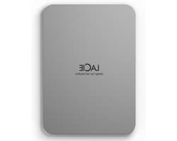 Externe Harde Schijf - Draagbare Opslag - Bestanden Opslaan - Gemaakt van Gerecycled Materiaal - 4TB - Moon Silver