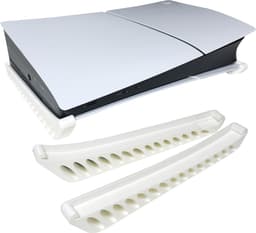 Playstation 5 Standaard - voor Ps5 Slim Digital Edition - Wit - Horizontaal - Ps5 Standaard - Ps5 Stand - Playstation 5 Accesoires — thumbnail 1