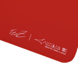 Artisan Ninja FX SOFT XL TENZ - Gaming Muismat - Rood - Japan Handgemaakt — thumbnail 2